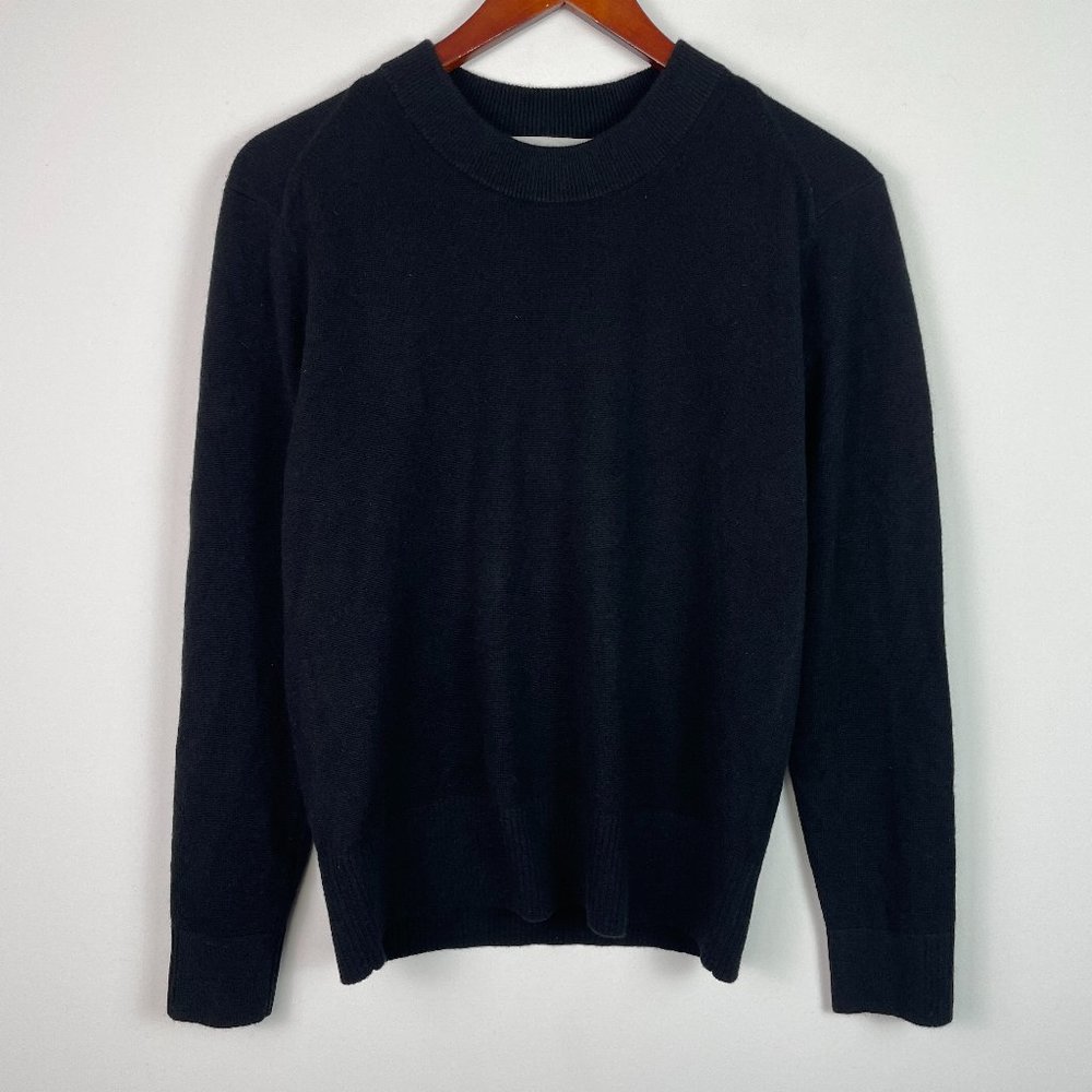 Everlane Black Crew Neck Sweater